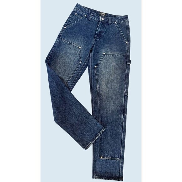 WESC Carpenter Denim Utility Work Jeans Size 28 - Picture 1 of 8